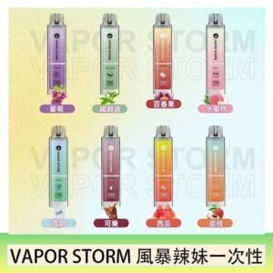 VAPOR STORM風暴辣妹一次性主機充電7500口（5%）